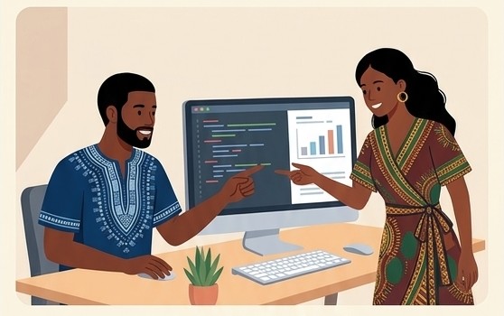 Équipe BRK Technology au travail